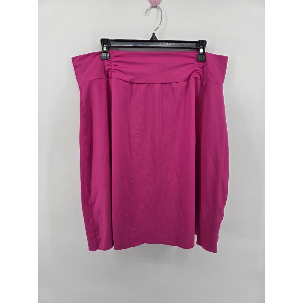 Tranquility by Colorado Clothing Pink Stretch Skirt XXL